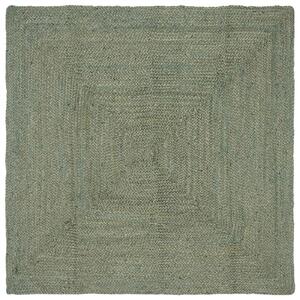 Dywany pokojowe Prostokątny Oliwkowy zielony 120 x 120 cm Juta