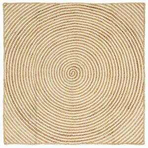 Dywany pokojowe Biały 120 x 120 cm Juta