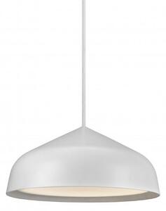 Outlet - Biała lampa wisząca Fura - Nordlux DFTP - szeroki klosz, LED