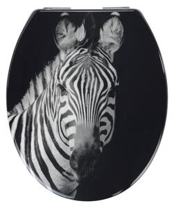 Deska sedesowa wolnoopadająca 37,5 x 45 cm Zebra – Allstar