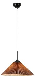 Szara lampa wisząca ø 50 cm Plisado – Markslöjd
