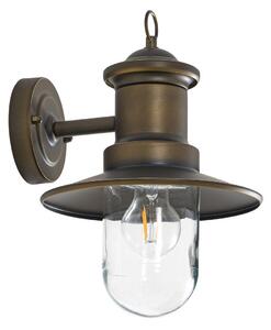 Zewnętrzna Lampa Lindby, Eloretta, ściemnialny, złoty | mosiężny, taras, metal, dworkowy | rustykalny