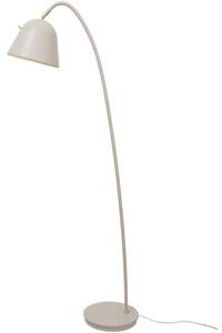 Stylowa lampa podłogowa łukowa Fleur - Nordlux, beżowa, regulowany klosz