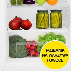 Lodówka AMICA FM140.4X 83.8cm Inox
