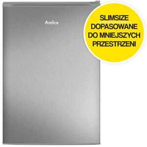 Lodówka AMICA FM140.4X 83.8cm Inox