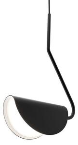 Czarna lampa wisząca Mollis - nowoczesny styl