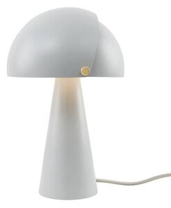 Szara lampa stołowa Align - DFTP, przesuwany klosz