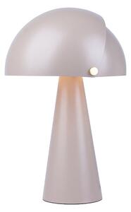 Designerska lampa stołowa Align - DFTP, brąz, mat