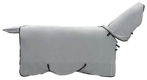 Koc dla Koni Pełny jasnoszary i różowy 125 cm Poliester