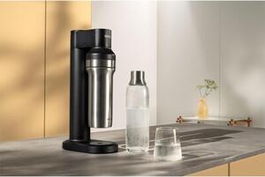 Saturator BRITA SodaTrio Czarny z dwoma nabojami + dodatkowa butelka 1L