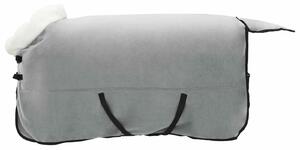 Koc dla Koni Pełny ciemnozielony 135 cm Polarowy fleece