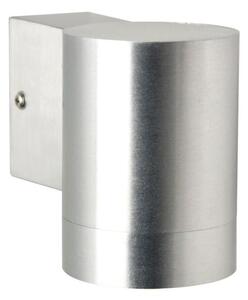 Nowoczesny kinkiet Tin Single - 1-punktowy, IP54, srebrny