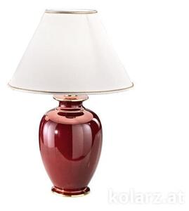 Lampa stołowa GIARDINO BORDEAUX S - Kolarz - ceramika, tkanina