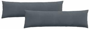 Poduszki na sofę 2 pcs Ciemnoszary 145 x 40 cm