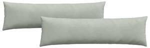 Poduszki na sofę 2 pcs Jasnoszary 145 x 40 cm