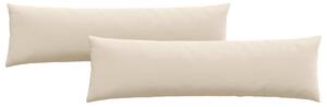 Poduszki na sofę 2 pcs Beżowy 145 x 40 cm tkanina