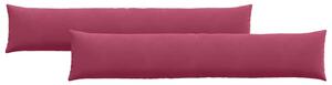 Poduszki na sofę 2 pcs Czerwone wino 200 x 40 cm