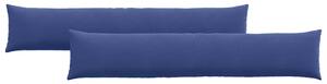 Poduszki na sofę 2 pcs Niebieski policyjny 200 x 40 cm