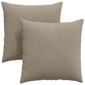 Poduszki na sofę 2 pcs Ciemnoszary 80 x 80 cm tkanina