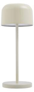 Zewnętrzna Lampa Lucande, Quill, ściemnialny, beżowy, taras, aluminium, nowoczesny