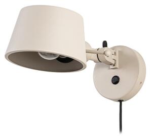 Lampa Ścienna Lucande, Silka, beżowy, gabinet | pracownia, metal, nowoczesny