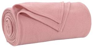 Koce narzutowe 24 pcs Różowy 170 x 130 cm Polar
