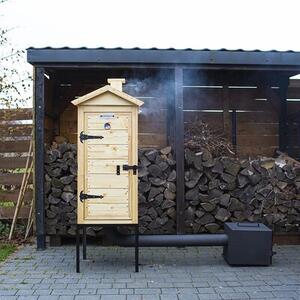 Wędzarnia BROWIN 330338 z termometrem 50 x 50 x 160 cm Drewniana