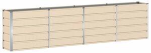 Donica Kość słoniowa 320 x 40 x 75 cm Stal