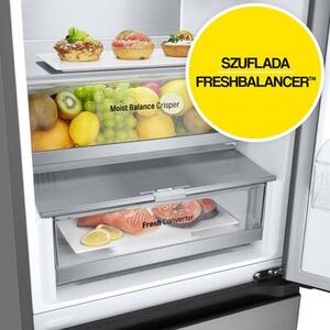Lodówka LG GBV5250CEP No Frost 203cm Ciemny grafitowy LinearCooling DoorCooling+