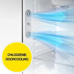 Lodówka LG GBV5250CEP No Frost 203cm Ciemny grafitowy LinearCooling DoorCooling+
