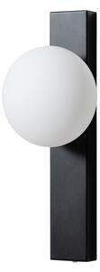 Lampa Ścienna Lindby, Tavrik, ściemnialny, czarny, balkon, szkło, nowoczesny