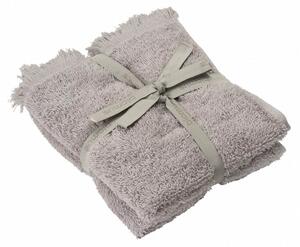Jasnoszare bawełniane ręczniki zestaw 2 szt. 30x50 cm FRINO – Blomus
