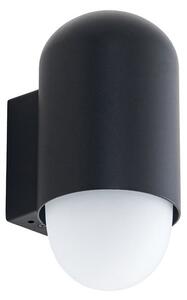 Zewnętrzna Lampa Lindby, Pilva, ściemnialny, czarny, balkon, aluminium, nowoczesny