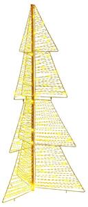 Choinka z 160 diodami LED Ciepła biel 150 cm PET