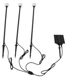 Zewnętrzna Lampa Lindby, Freydis, czarny, aluminium, nowoczesny