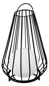 Zewnętrzna Lampa Dyberg Larsen, Evesham, ściemnialny, czarny, taras, metal, design