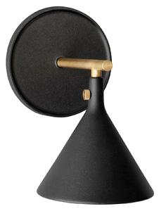 Lampa Ścienna Audo Copenhagen, Cast Sconce, ściemnialny, czarny, łazienka, aluminium