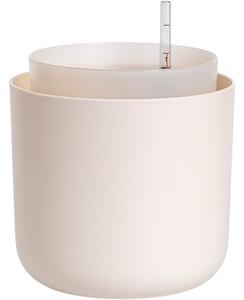Plastia Doniczka samonawadniająca Tolita beżowy, śr. 19 cm, śred. 19 cm