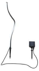 Zewnętrzna Lampa Lindby, Sabiel, czarny, aluminium, nowoczesny