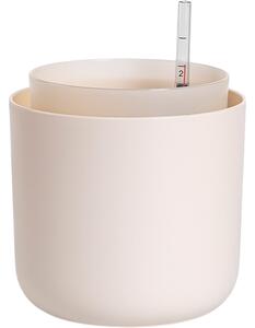 Plastia Doniczka samonawadniająca Tolita beżowy, śr. 16 cm, śred. 16 cm