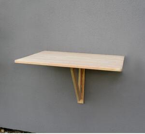 Wiszący ogrodowy stolik z drewna sosnowego 79x59 cm – Rojaplast