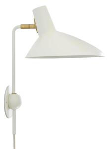 Lampa Ścienna &Tradition, Tripod HM12, biały, salon, aluminium