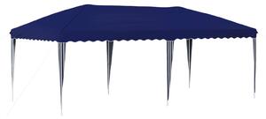 Namiot imprezowy rozkładany 575 x 290 x 245 cm niebieski