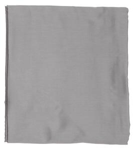 Ciemnoszare prześcieradło z satyny bawełnianej z gumką 140x200 cm – Mijolnir