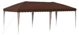 Namiot imprezowy rozkładany 575 x 290 x 245 cm brązowy