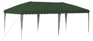 Namiot imprezowy rozkładany 575 x 290 x 245 cm zielony