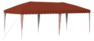 Namiot imprezowy rozkładany 575 x 290 x 245 cm terakota