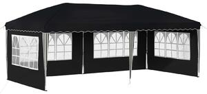 Namiot imprezowy rozkładany 575 x 289 x 245 cm Antracyt