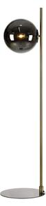 Czarna lampa stojąca Markslöjd Dione, wys. 134,5 cm