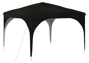 Namiot imprezowy rozkładany 290 x 290 x 245 cm Czarny